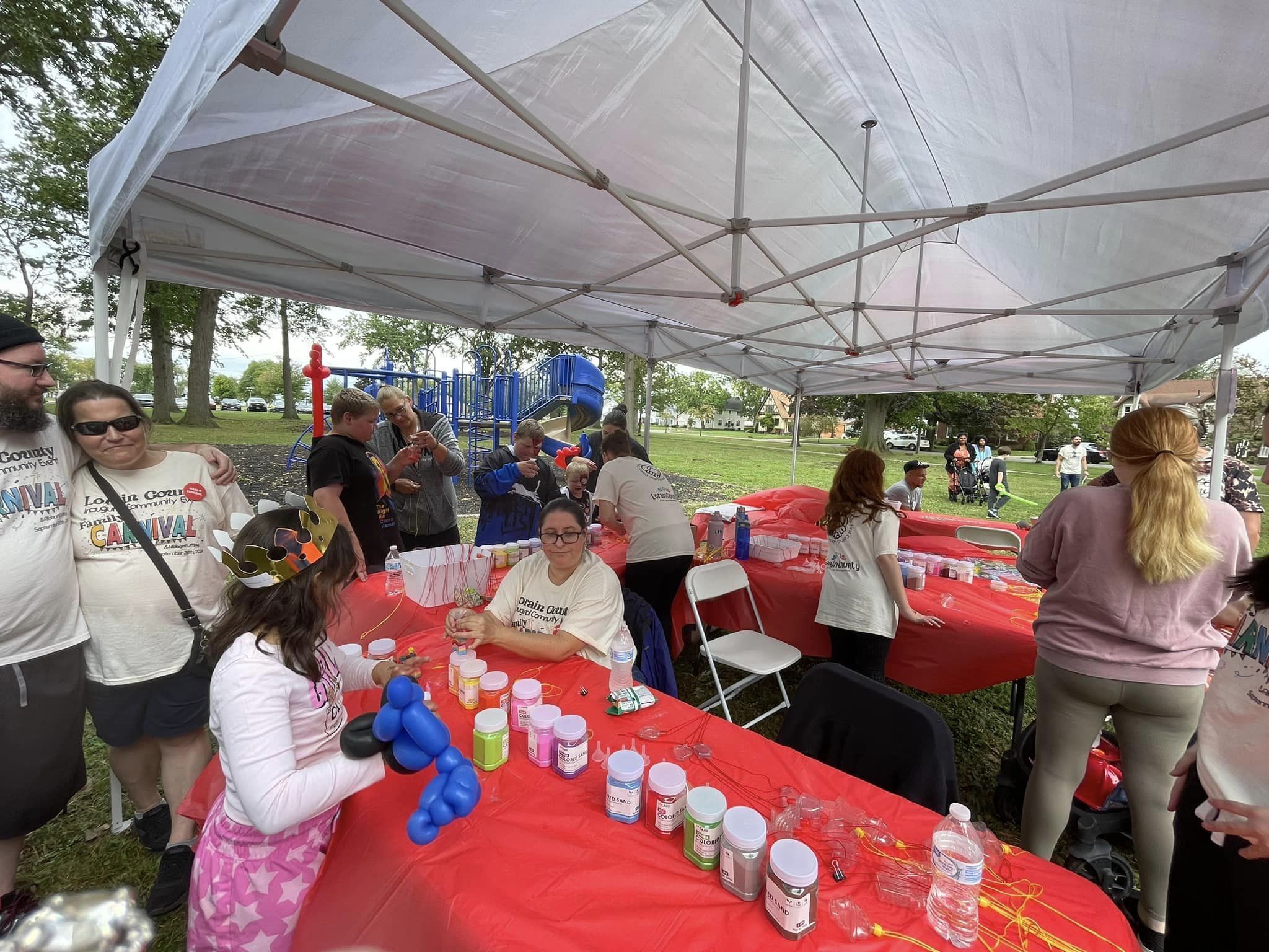 Carnival & Ribbon Cutting at Lake View Park South